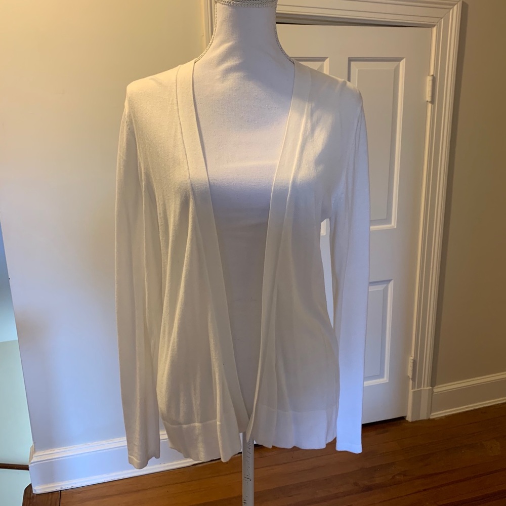 Soft White Cardigan